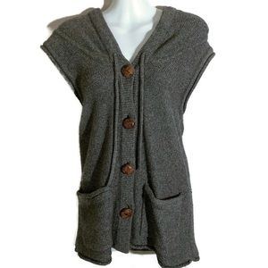 Banana republic Sleeveless hoodie vest